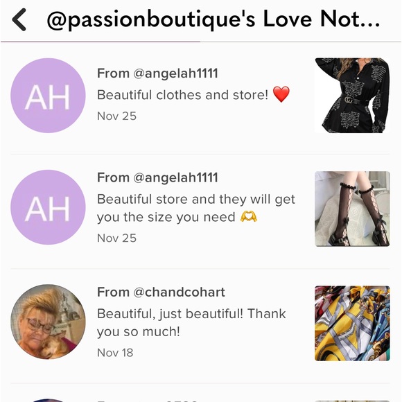 Check Out Our Love Notes Why Passion of Essence is a 15X Posh Party Host - Picture 4 of 9